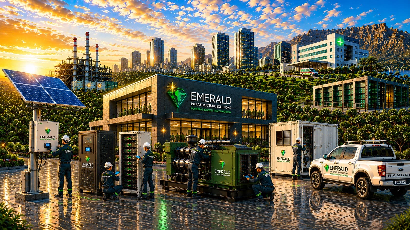 Emerald critical infrastructure project delivery